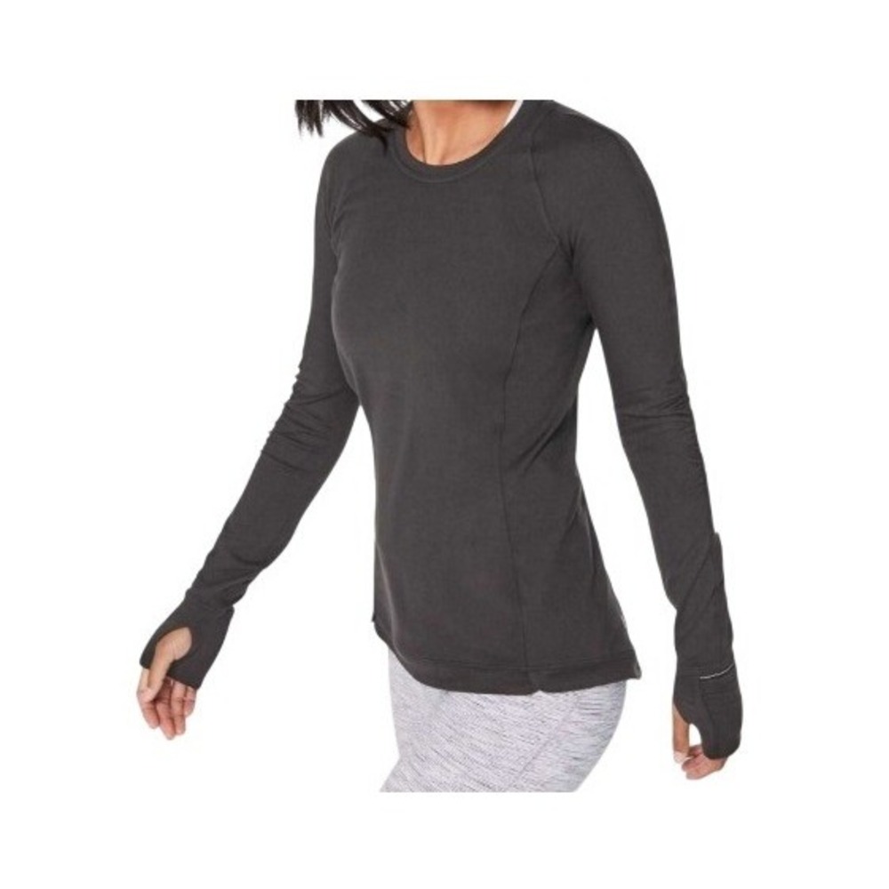 Lululemon Womens 8 Black Runderful Long Sleeve First Release